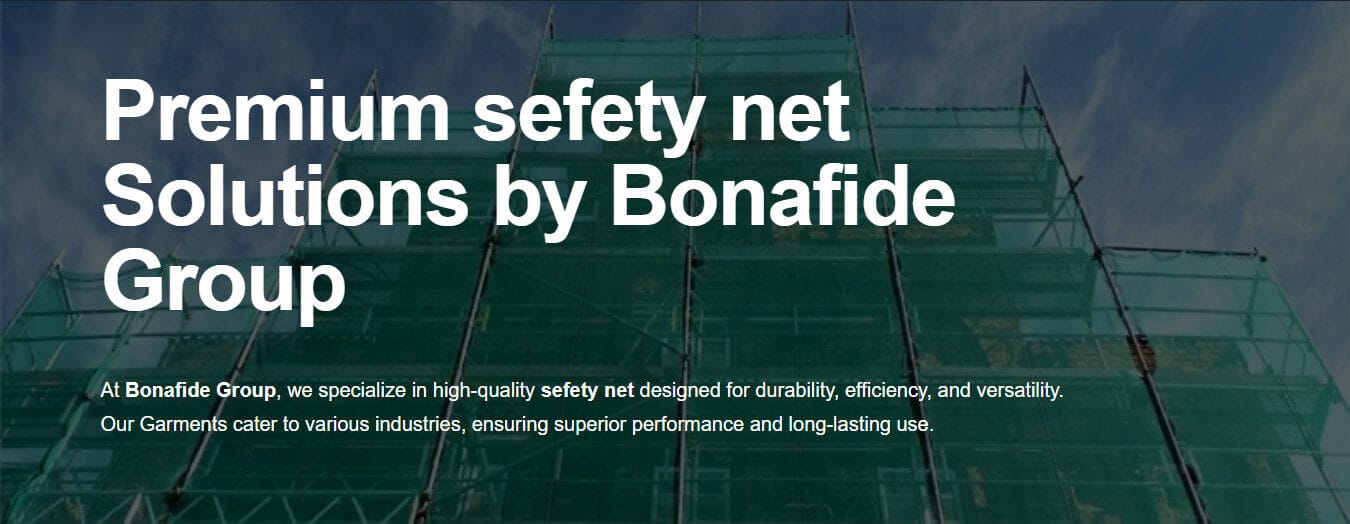 Safety Net Plus Bonafide Safety Net | High-Quality Nets for Maximum Safety